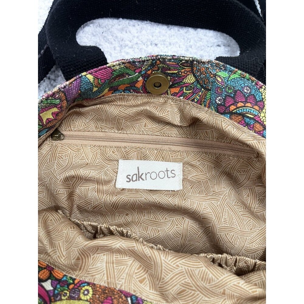 Sakroots Multicolor Adjustable Strap Tote Bag Purse - Picture 11 of 16